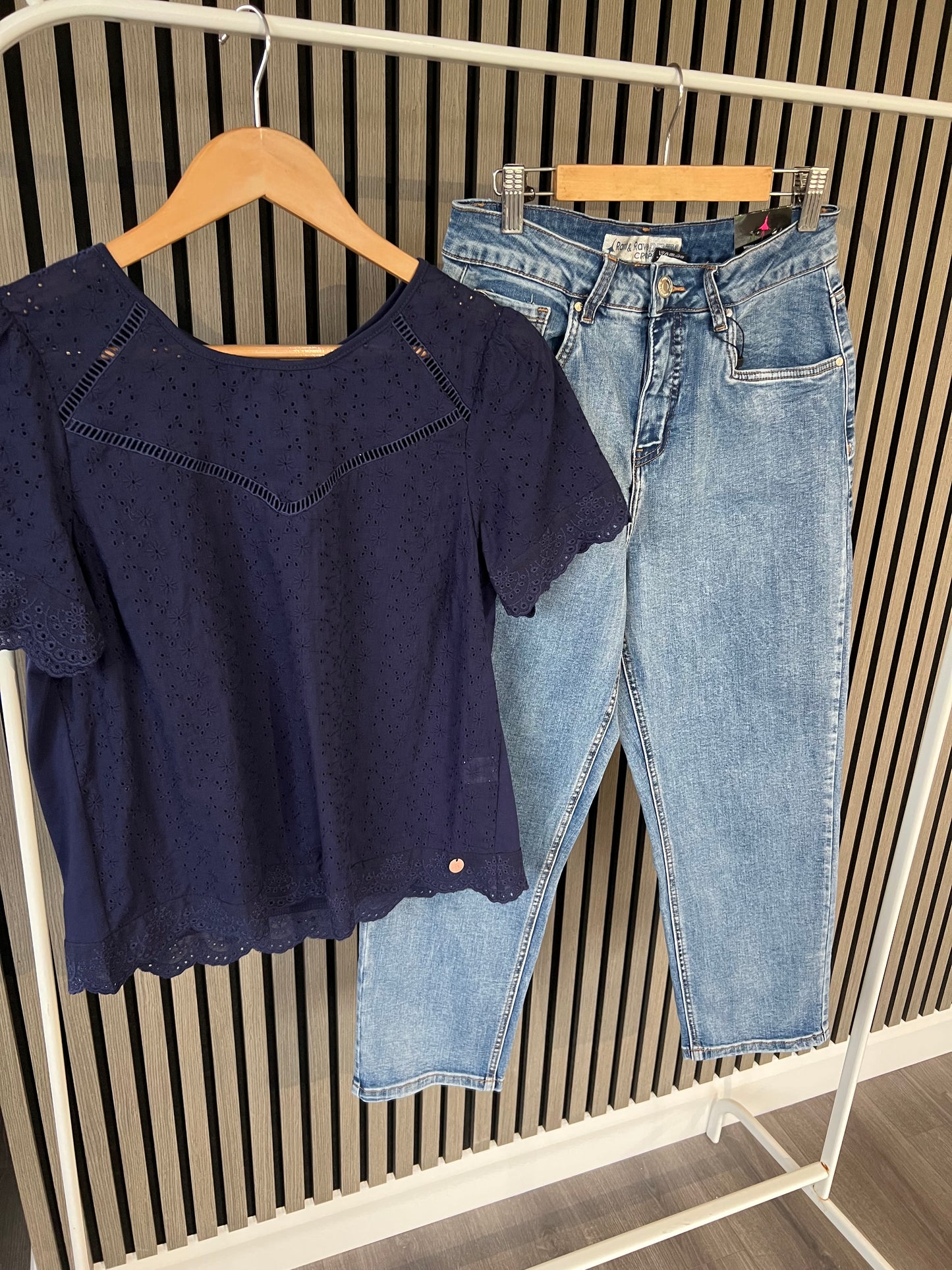 Eve crop mom Jeans (reg leg)
