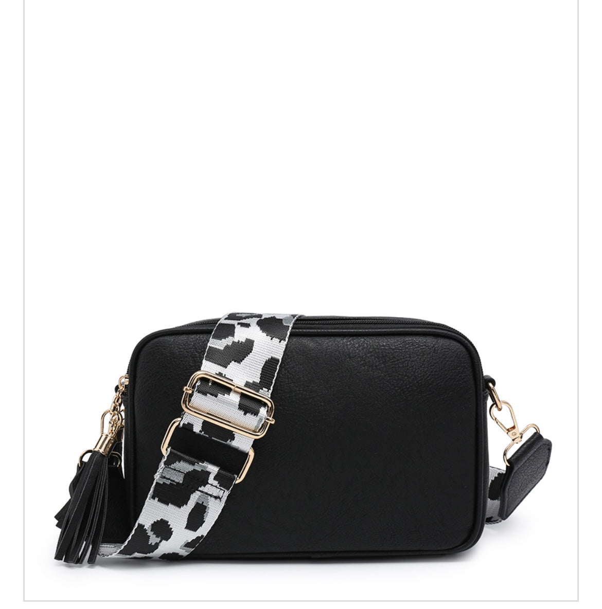 Black cross body bag